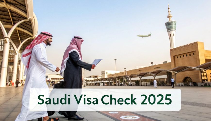 Saudi Visa Check 2025: A Complete Guide to Checking Your Saudi Visa Application Status Online