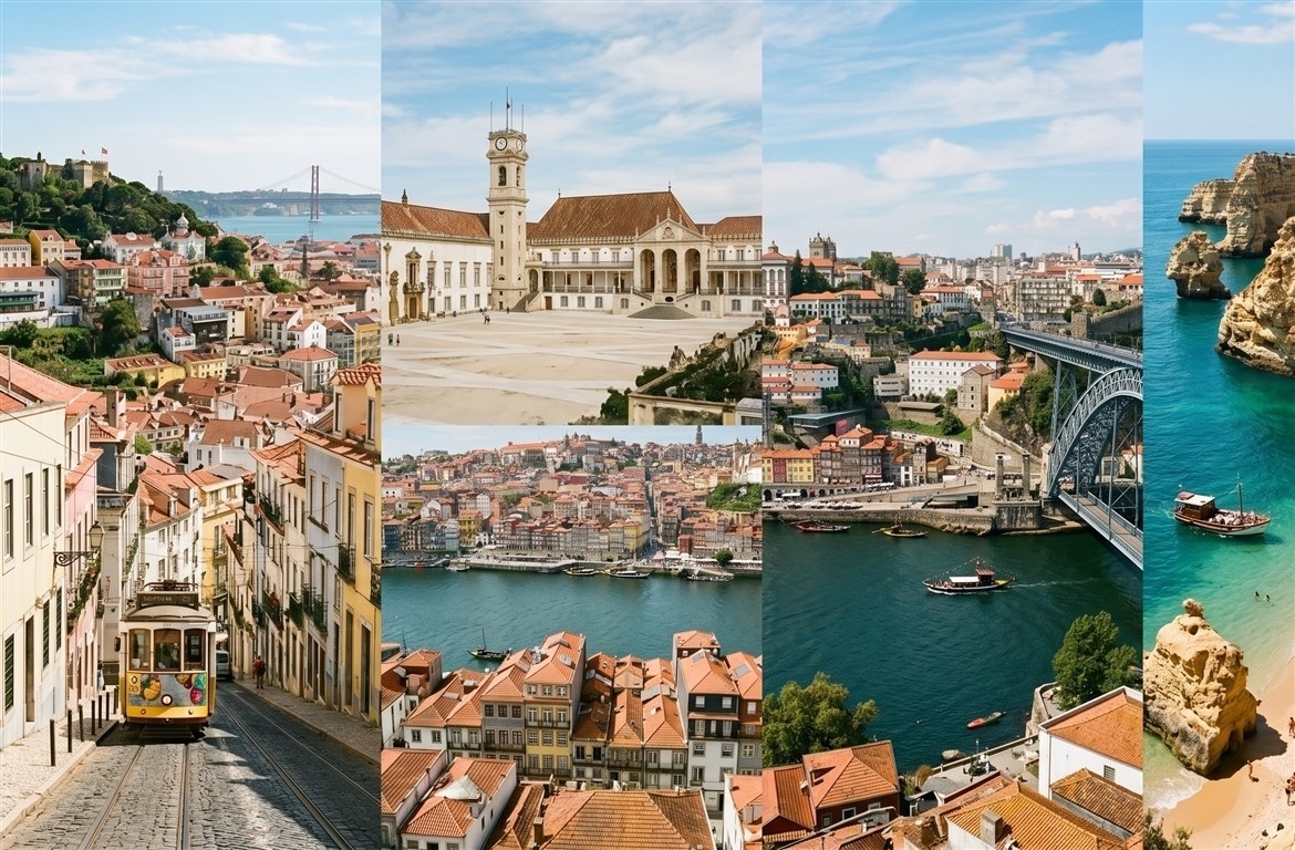 10 days: Lisbon, Porto, Coimbra, and Algarve
