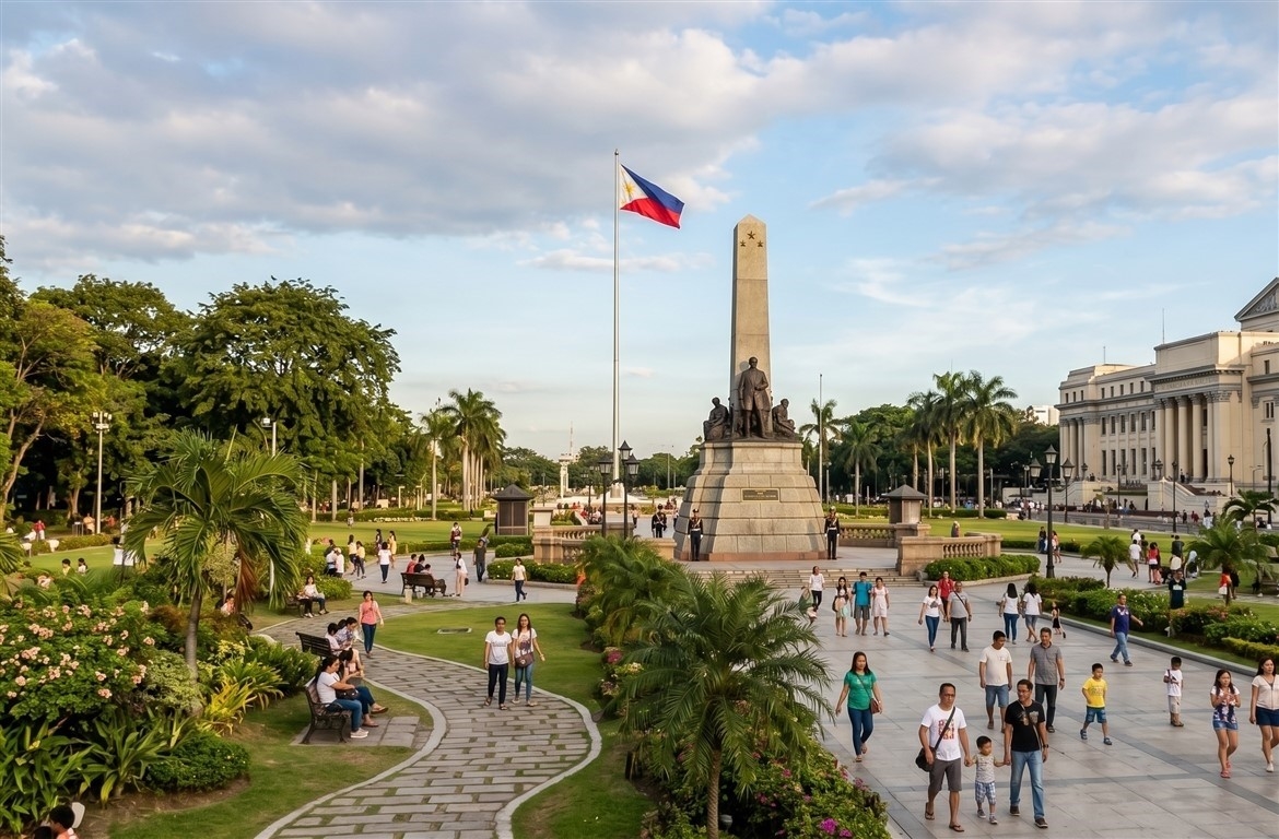 Afternoon: Rizal Park and Museums