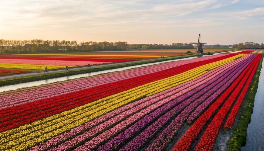 Best Tulip Fields in the Netherlands: Where and When to See Them in 2026