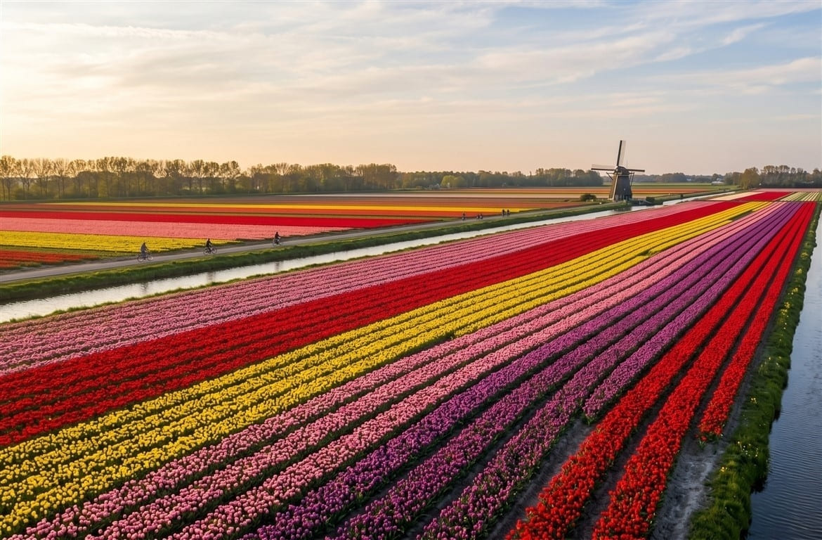 Best Tulip Fields in the Netherlands: Where and When to See Them in 2026