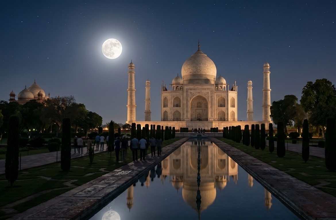 Can you visit the Taj Mahal at night?