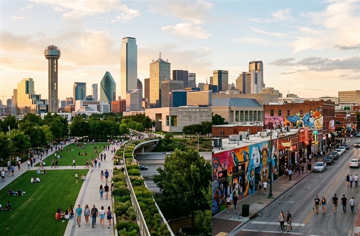 Day 1: Downtown, Museums, Parks, and Deep Ellum