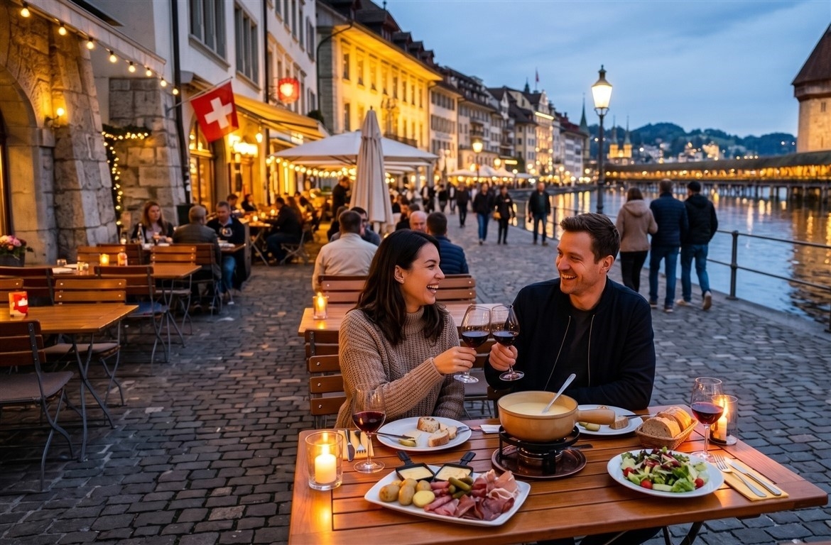 Dinner in Lucerne
