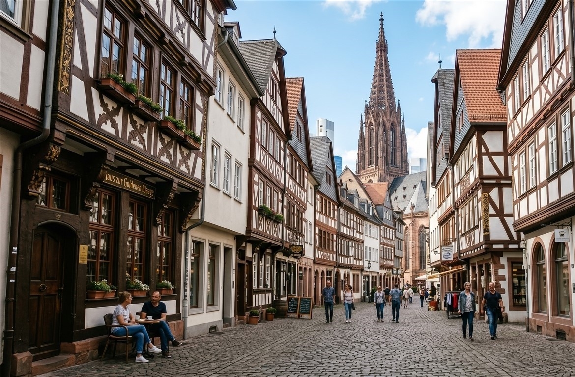 Explore Frankfurt’s New Old Town