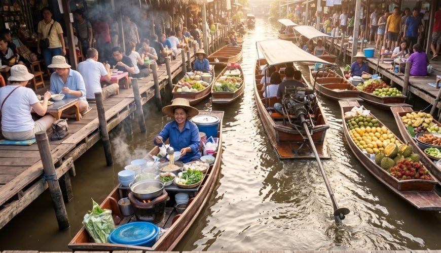 Bangkok’s Floating Markets: Your Guide to Best Spots, Tips, and Getting Around