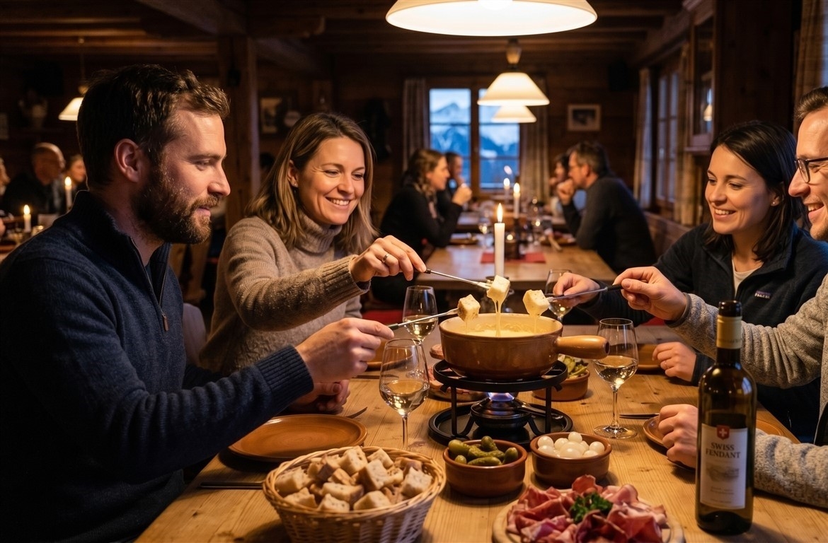 Fondue tours and themed meals