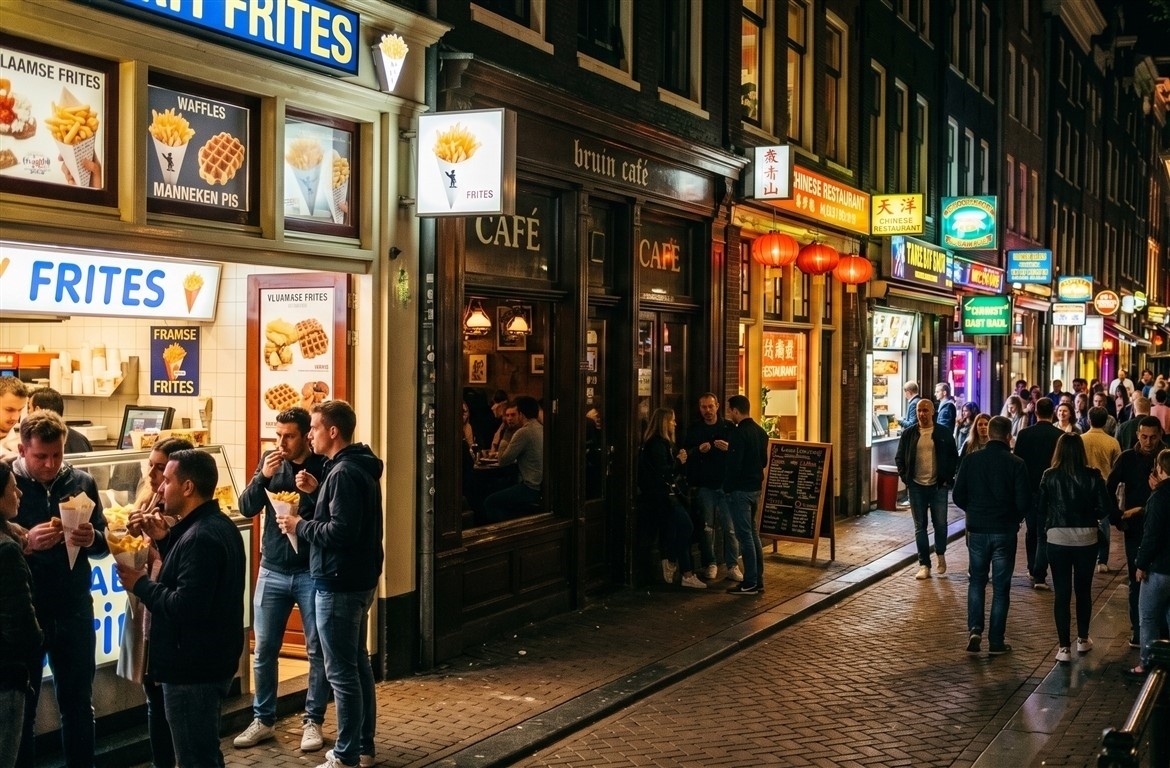 Food, bars, and late-night habits