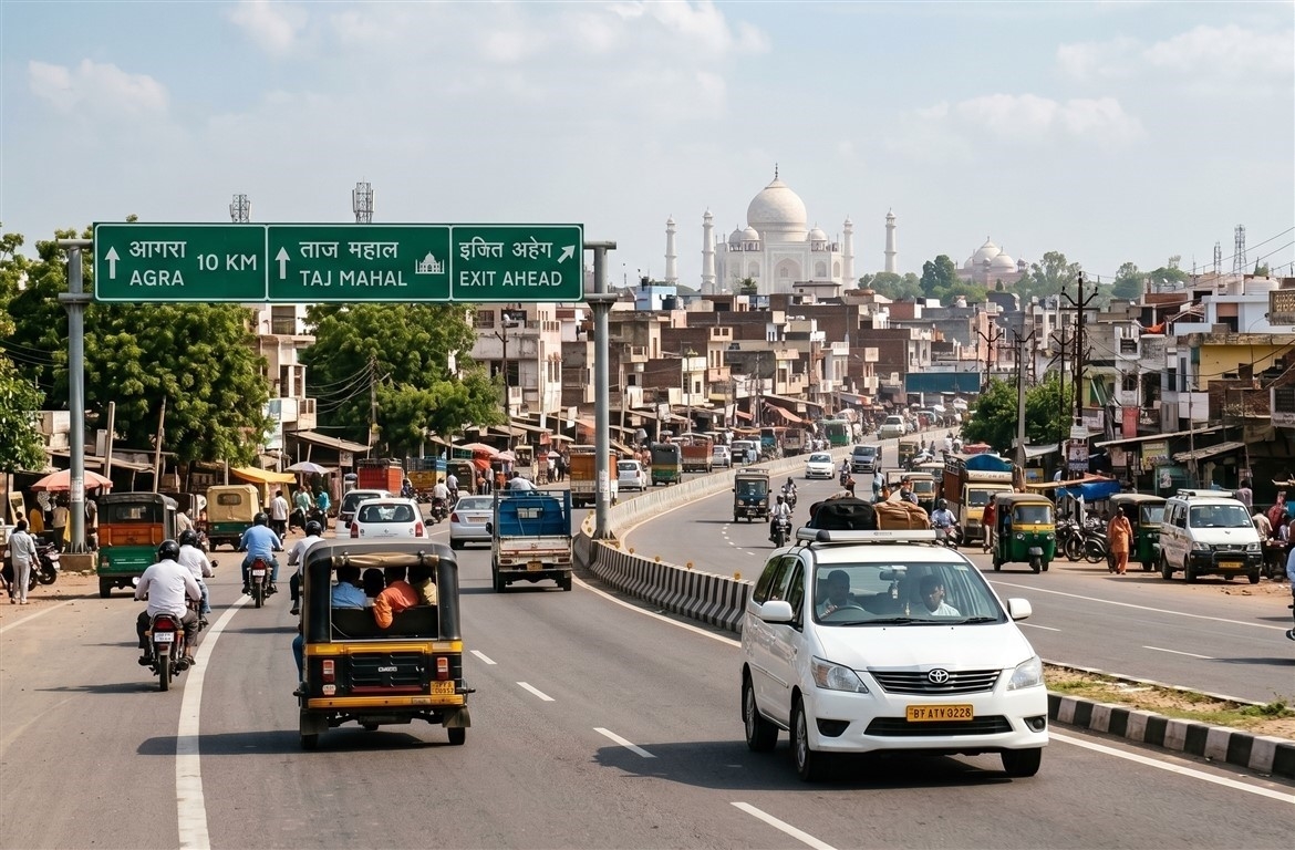 Getting to Agra and the Taj Mahal