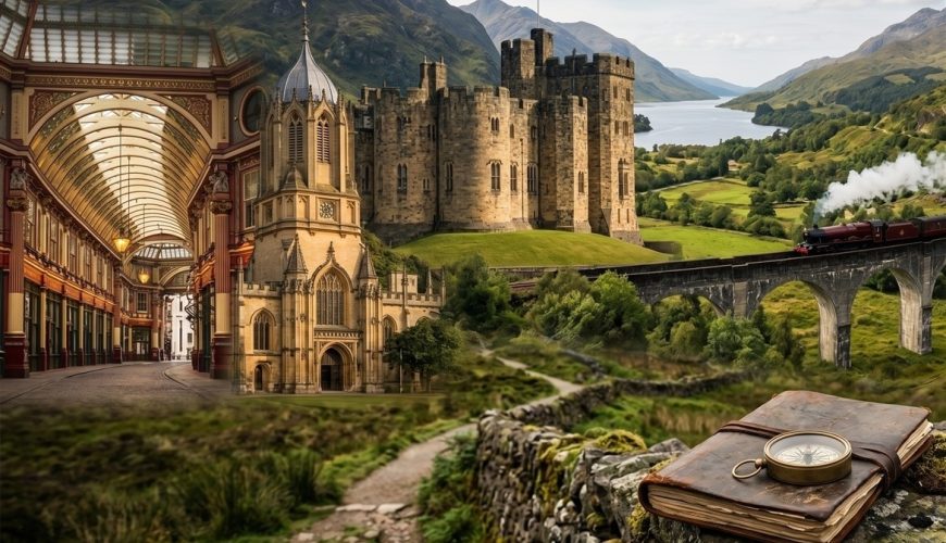 Harry Potter Filming Locations Map