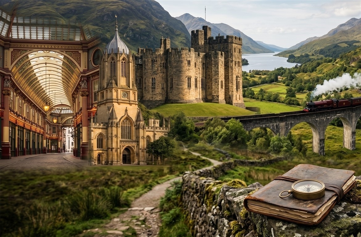 Harry Potter Filming Locations Map