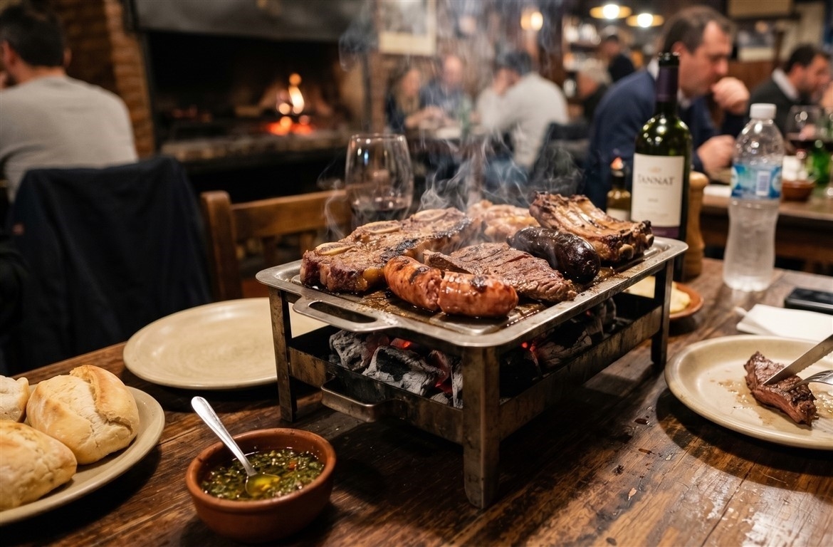 How Parrillada Is Served