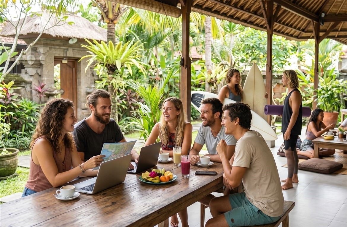 Is it easy to meet people in Bali?