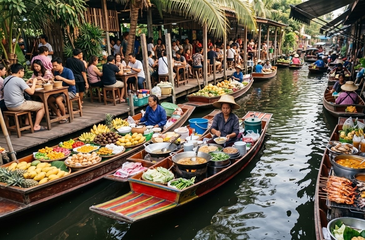 Khlong Lat Mayom Floating Market