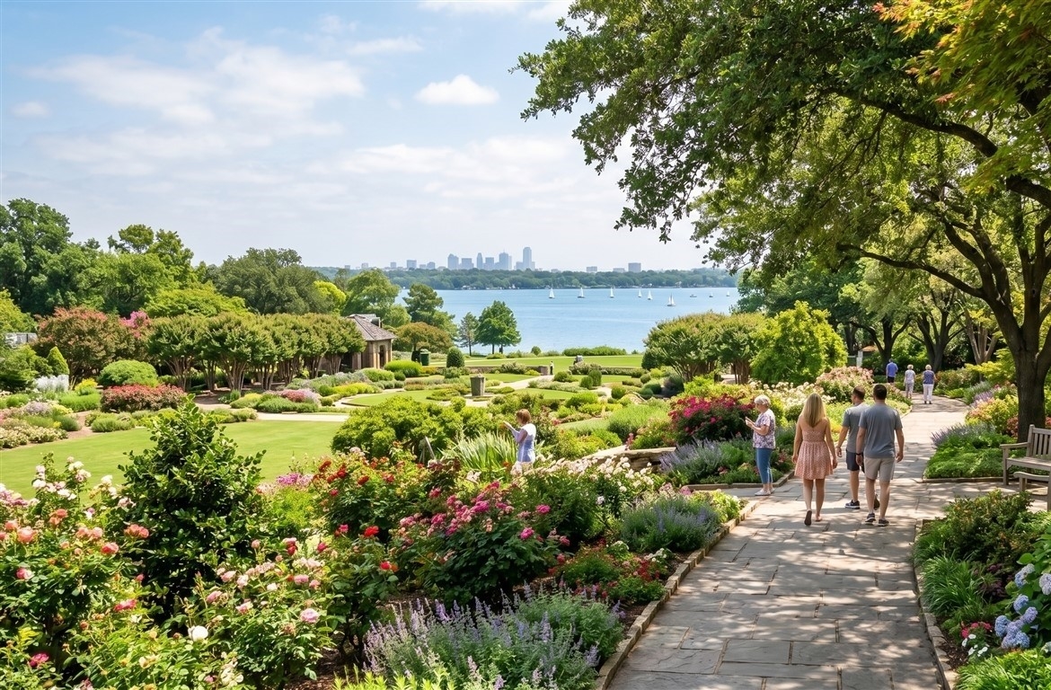 Late Morning: Dallas Arboretum and Botanical Garden