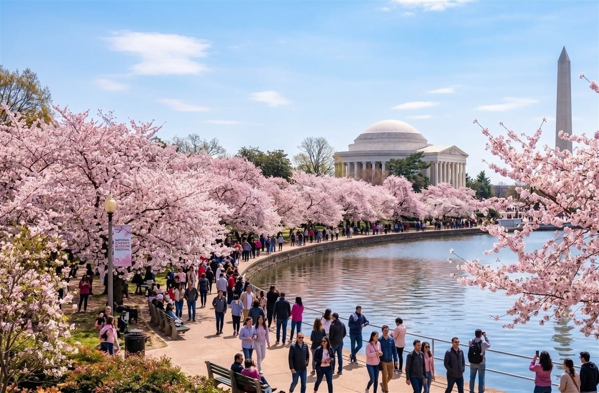 Major U.S. Cherry Blossom Festivals