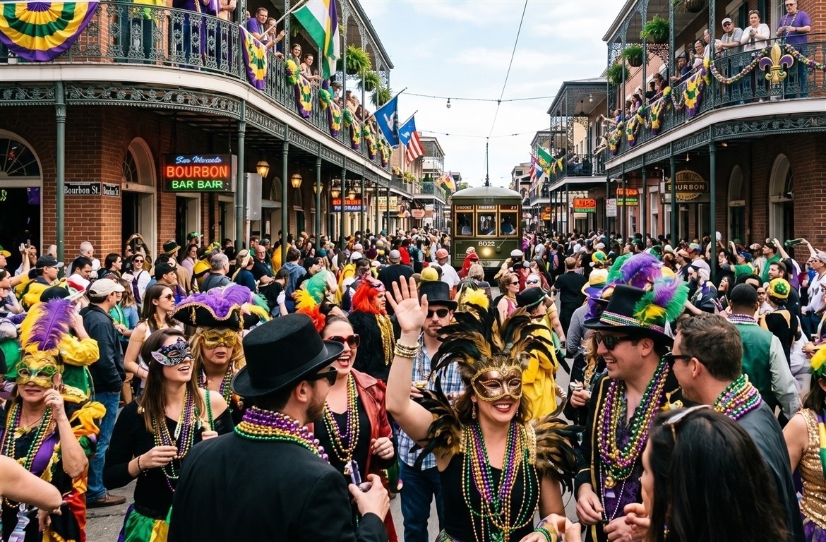 Mardi Gras in New Orleans