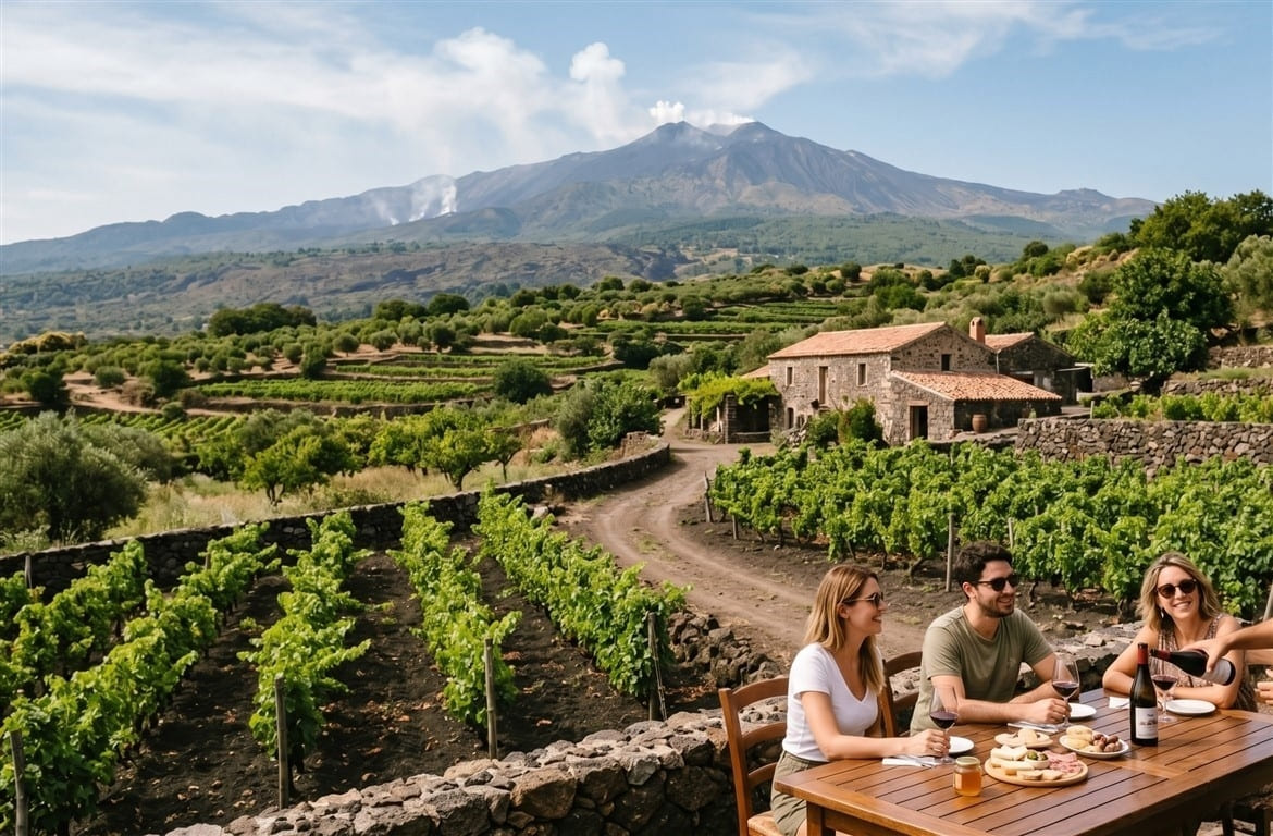 Mount Etna Tours With Wine and Food