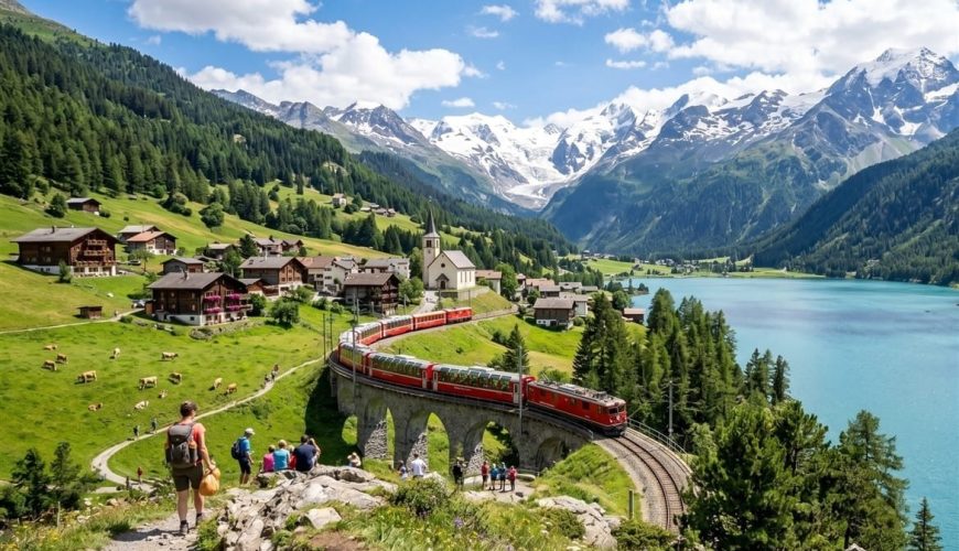 Switzerland in the Summer: Your Guide to Weather, Lakes, Charming Alpine Villages, Scenic Trains, and Smart Travel for 2026