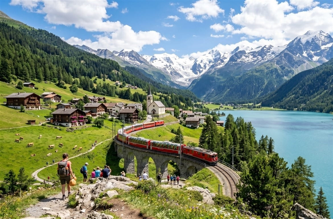 Switzerland in the Summer: Your Guide to Weather, Lakes, Charming Alpine Villages, Scenic Trains, and Smart Travel for 2026