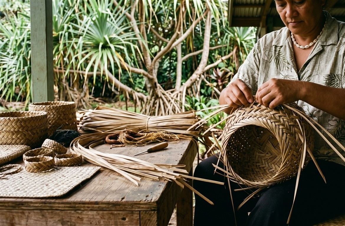 Try Hala or Lauhala Weaving
