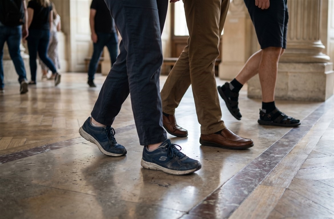 What Shoes Should You Wear to the Louvre?