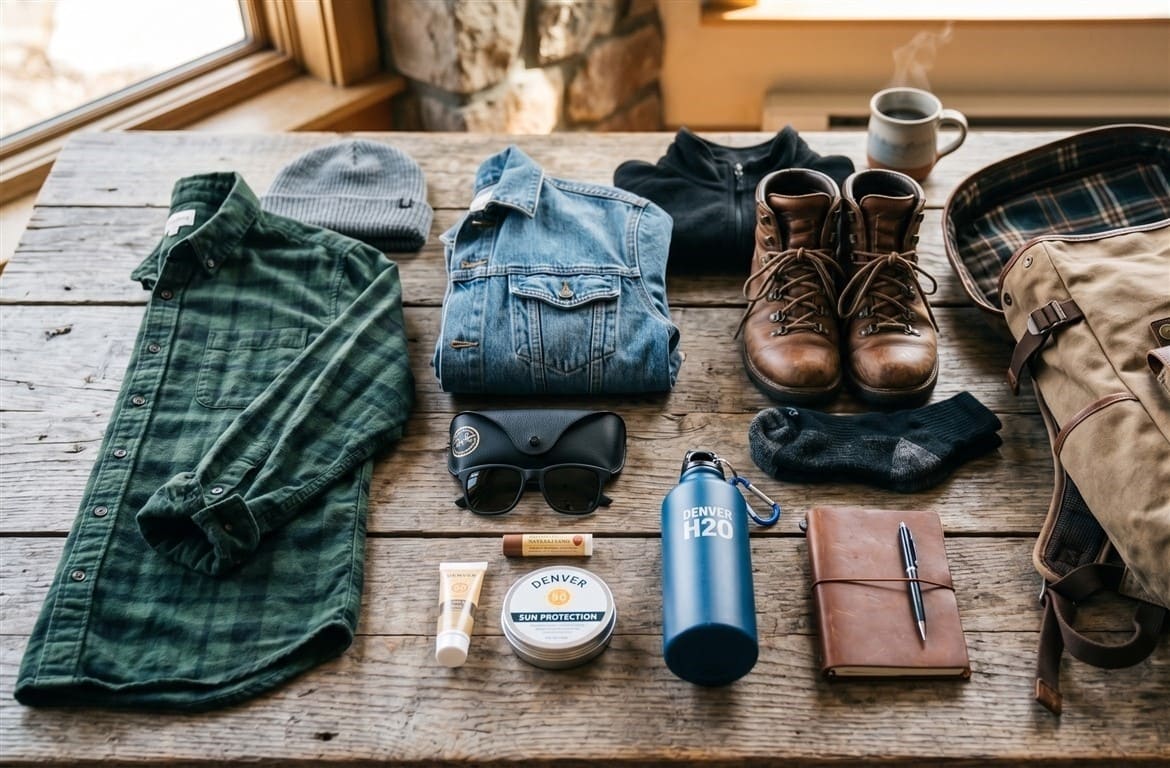 What to Pack for Denver’s Weather and Altitude