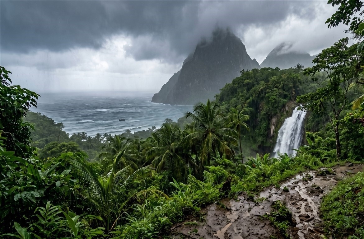 Rainy Season in St. Lucia