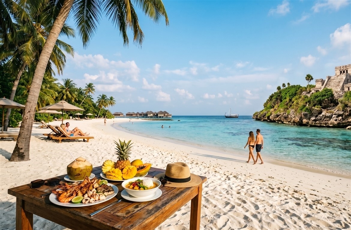 What are the best beach destinations in February?